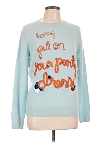 LINGUA FRANCA Cashmere Pullover Sweater (view 1)