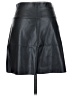 Max Studio 100% Polyurethane Black Faux Leather Skirt Size XS - photo 2