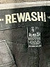 Rewash Argyle Black Jeans Size 9 - photo 7
