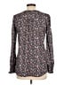 Lomon Black Long Sleeve Blouse Size L - photo 2