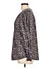 Lomon Black Long Sleeve Blouse Size L - photo 5