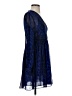 MICHAEL Michael Kors 100% Polyester Animal Print Blue Cocktail Dress Size 0 - photo 4