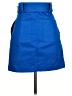Sandro 100% Cotton Blue Casual Skirt Size Lg (3) - photo 2