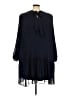 DKNY 100% Polyester Blue Casual Dress Size 20 - photo 1
