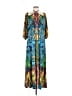Venus Paisley Blue Casual Dress Size M - photo 1