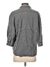 Zara Gray 3/4 Sleeve Button-Down Shirt Size S - photo 2