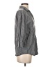 Zara Gray 3/4 Sleeve Button-Down Shirt Size S - photo 4