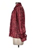 Gianni 100% Polyester Red Long Sleeve Blouse Size 8 - photo 5