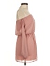 TOBI 100% Polyester Solid Pink Casual Dress Size M - photo 4
