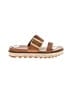 Sorel 100% Leather Tan Sandals Size 7 - photo 1
