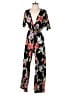 Urban Outfitters Floral Black Jumpsuit Size XS - photo 1