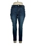 STS Blue Solid Blue Jeans Size 33 waist - photo 1