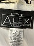 Alex Evenings 100% Polyester Animal Print Ivory 3/4 Sleeve Blouse Size L (petite) - photo 7