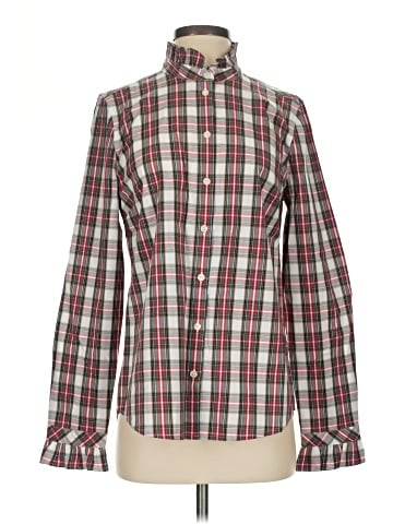 J.Crew Factory Store Long Sleeve Button-Down Shirt (view 1)