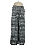 Xhilaration 100% Polyester Print Black Casual Pants Size XL - photo 1