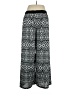 Xhilaration 100% Polyester Print Black Casual Pants Size XL - photo 2