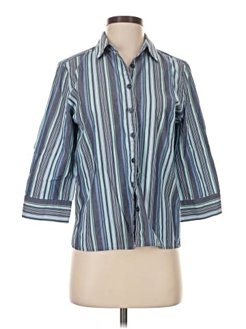 Studio Works 3/4 Sleeve Button-Down Shirt (view 1)