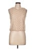 WAYF 100% Polyester Tan Sleeveless Blouse Size L - photo 1