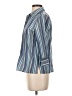 Studio Works Stripes Blue 3/4 Sleeve Button-Down Shirt Size S - photo 5