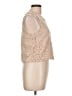 WAYF 100% Polyester Tan Sleeveless Blouse Size L - photo 4