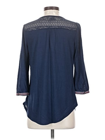 Eyeshadow 3/4 Sleeve Blouse (view 2)