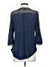 Eyeshadow Blue 3/4 Sleeve Blouse Size S - photo 2