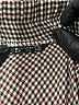 BLOOMCHIC Houndstooth Brown Gray Casual Skirt Size 16 - photo 4