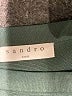 Sandro Solid Black Formal Skirt Size Sm (1) - photo 4