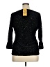 Clothing Co. Black 3/4 Sleeve Top Size XL - photo 2