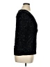Clothing Co. Black 3/4 Sleeve Top Size XL - photo 4