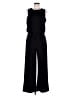 Trendy Queen Solid Black Jumpsuit Size L - photo 1