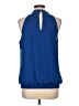 Mossimo 100% Polyester Blue Sleeveless Blouse Size L - photo 2
