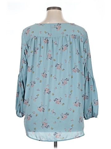 Ann Taylor LOFT Outlet 3/4 Sleeve Blouse (view 2)