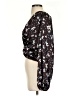Heartloom 100% Polyester Floral Black 3/4 Sleeve Blouse Size S - photo 5