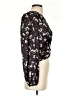 Heartloom 100% Polyester Floral Black 3/4 Sleeve Blouse Size S - photo 4