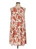 Steve Madden 100% Polyester Print Red Casual Dress Size L - photo 1