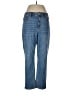 Talbots Polka Dots Blue Jeans Size 12 - photo 1