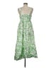 J.Crew Print Green Casual Dress Size 8 - photo 2