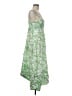 J.Crew Print Green Casual Dress Size 8 - photo 4