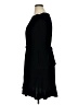 Ann Taylor LOFT 100% Polyester Black Casual Dress Size XL - photo 5