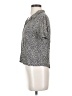 Beachgold 100% Rayon Animal Print Gray Short Sleeve Blouse Size XS - photo 5