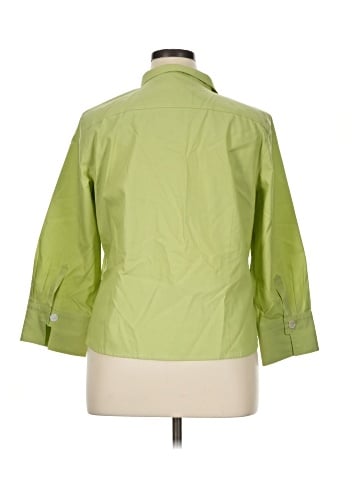 Coldwater Creek 3/4 Sleeve Button-Down Shirt (view 2)