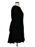 Ann Taylor LOFT 100% Polyester Black Casual Dress Size XL - photo 4