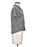Beachgold 100% Rayon Animal Print Gray Short Sleeve Blouse Size XS - photo 4