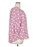 Indigo Rose Polka Dots Pink 3/4 Sleeve Blouse Size 2X - photo 4