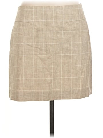 Madewell Welt-Pocket Mini Skirt in Windowpane Check (view 1)