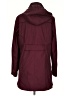 Lands' End 100% Polyester Burgundy Raincoat Size S - photo 2