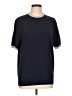 Reiss Blue Short Sleeve Turtleneck Size L - photo 1