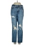Old Navy Hearts Blue Jeans Size 0 Petite - photo 1