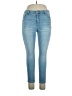 Old Navy Solid Blue Jeans Size 14 Petite - photo 1